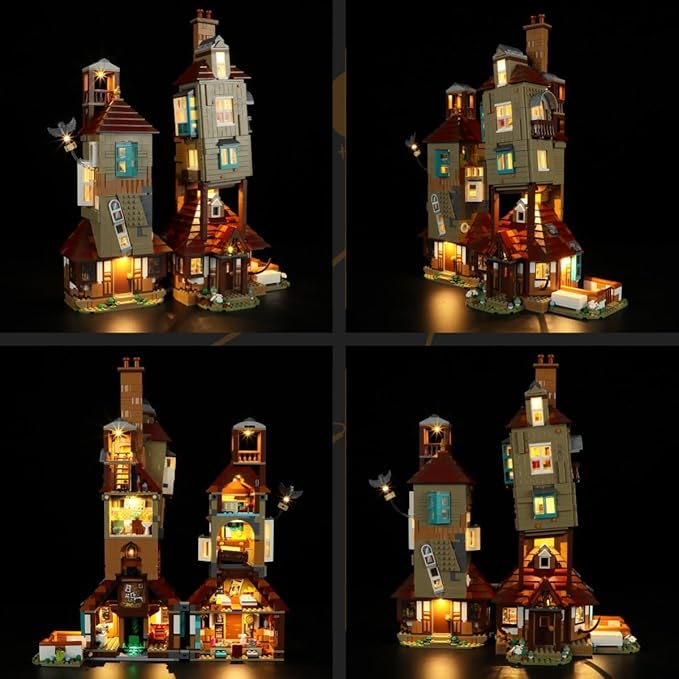 LIGHTAILING Light for Lego-76437 The Burrow Collectors' Edition - Led Lighting Kit Compatible with Lego Building Blocks Model - NOT Included The Model Set