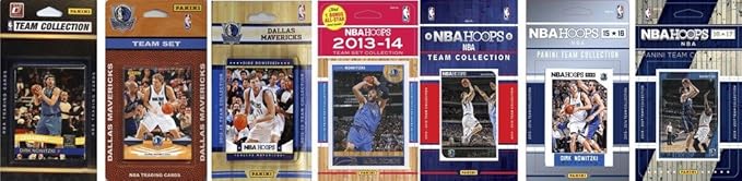 C&ampI Collectables NBA Dallas Mavericks Men's 7 Different Licensed Trading Card Team Sets