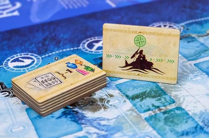 Reiner Knizia's Whale Riders Board Game | 2-6 Players | Ages 8+ | 45 Minutes | APE Games | Hand Managment | Tabletop | 2021 Meeple's Choice Award Nominee | Golden Geek Light Game of The Year Nominee