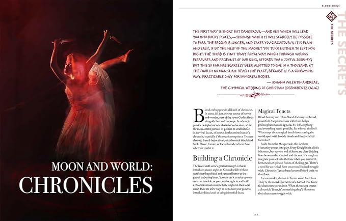 Renegade Game Studios Vampire Masquerade 5e Blood Sigils Sourcebook Thin-Blood Alchemy