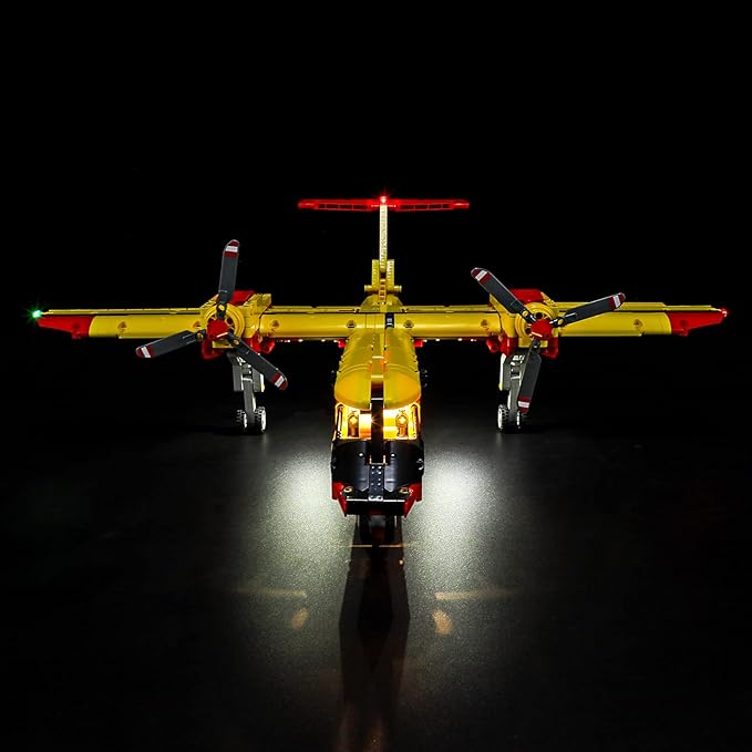 BRIKSMAX Led Lighting Kit for LEGO-42152 Firefighter Aircraft - Compatible with Lego Technic Building Blocks Model- Not Include Lego Set