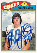 Sports Memorabilia Autograph Warehouse 443907 University of Maryland Baltimore County 1977 Topps 249 Bruce Laird Autographed Football Card