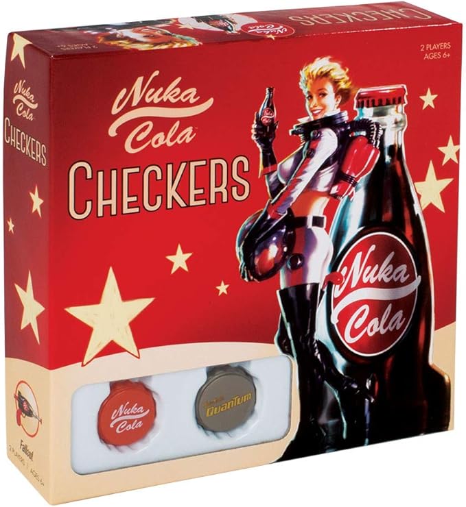 USAopoly Fallout Nuka-Cola Checkers