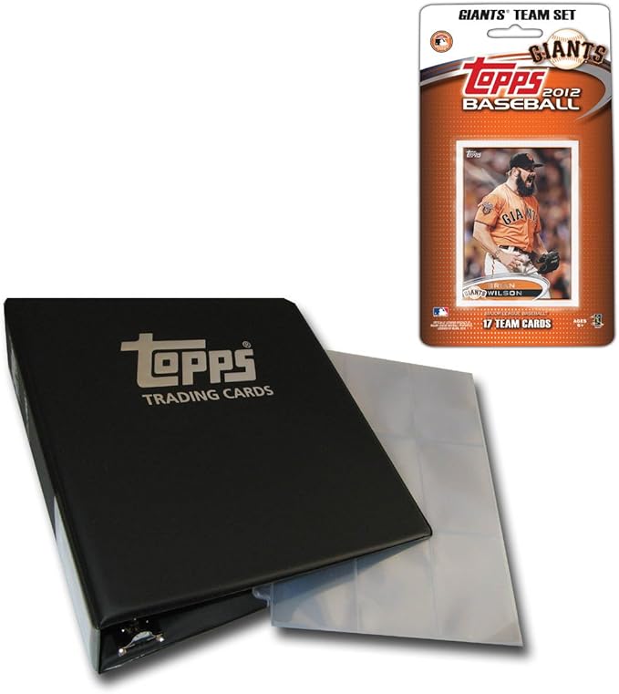 MLB San Francisco Giants 2012 Topps Team Collector Sets
