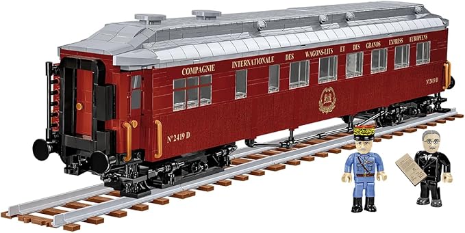 COBI Historical Collection Great War Compiègne Wagon (Wagon de l.Armistice) 1918 Building Set 1927 Pieces