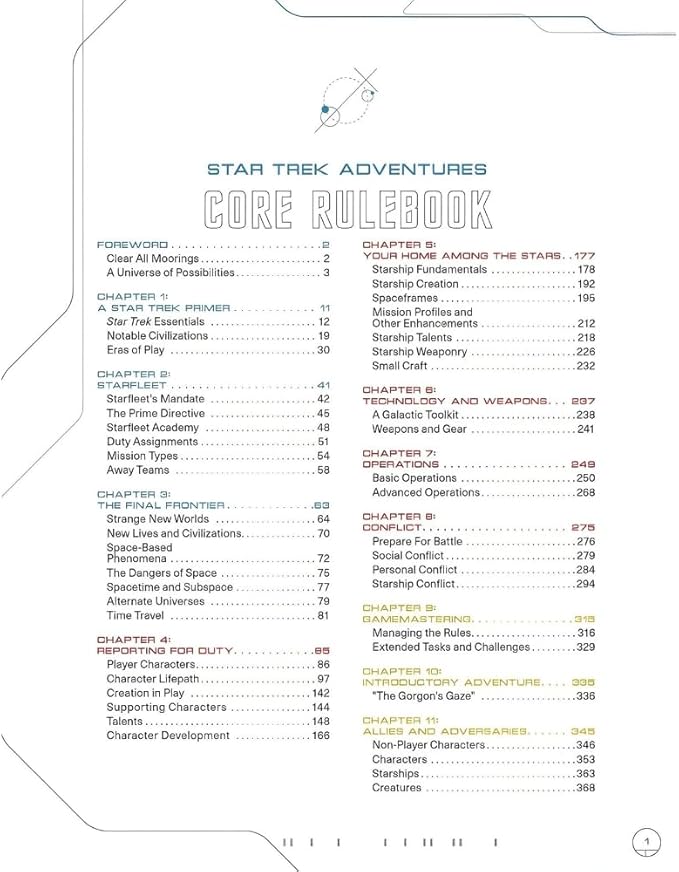 Modiphius Entertainment: Star Trek Adventures: Second Edition - Core Rulebook - Hardcover RPG Book Tabletop Role Playing Game Officially Licensed