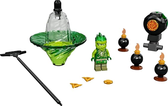 LEGO NINJAGO Lloyd’s Spinjitzu Ninja Training 70689 Spinning Toy Building Kit with NINJAGO Lloyd Toy for Kids Aged 6+ (32 Pieces)