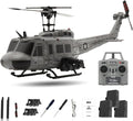 RC ERA C032 UH-1 Huey RC Helicopter 1:48 Scale 6-Axis Gyro 6CH Brushless Flybarless Stabilized Aircraft 3D Inverted Flight Optical Flow Positioning for Adults Hobbyists