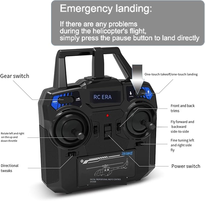 EC135 C187 Remote Controlled Heli Aircraft Plane RC Helicopter add Optical Flow Positioning Single Rotor No Ailerons 6-Axis Gyroscope Altitude Hovering Aerobatics for Adults Beginners