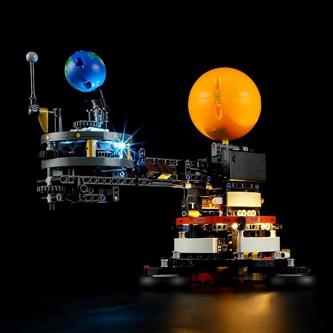 LIGHTAILING Light for Lego-42179 Planet Earth and Moon in Orbit - Led Lighting Kit Compatible with Lego Building Blocks Model - NOT Included The Model Set