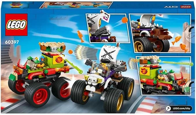 Lego 60397 Monster Truck Race 301 Pieces Age 6+