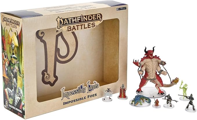 WizKids Pathfinder Battles: Impossible Lands - Impossible Foes Boxed Set