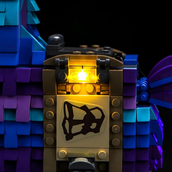 Upgraded Led Light Kit Compatible with Lego Supply Llama Building Set Lights Decoration Compatible with Lego 77071 (Model Not Included)