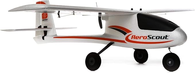 HobbyZone RC Airplane AeroScout S 2 1.1m BNF Basic (Transmitter Battery and Charger Not Included) HBZ385001 Airplanes Bind and Fly Electric Trainer