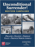 GMT Games Unconditional Surrender! Western Campaigns WW2 Strategy Board Gamefor Adults Ages 18+