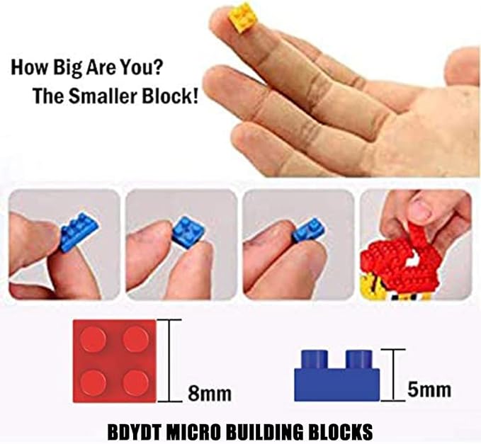 Architecture Set Harry Castle Micro Building Blocks Set（5400PCS） - Architectural Model Toys Gifts for Kid and Adult