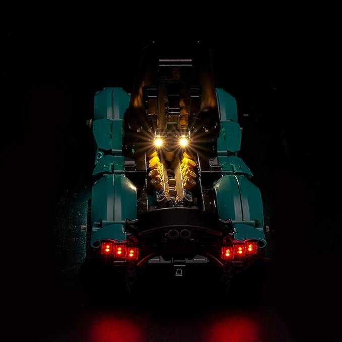 BrickBling LED Light Kit Compatible with Lego Technic Aston Martin Valkyrie 42208 - Not Come with Car (Classic Version Light)