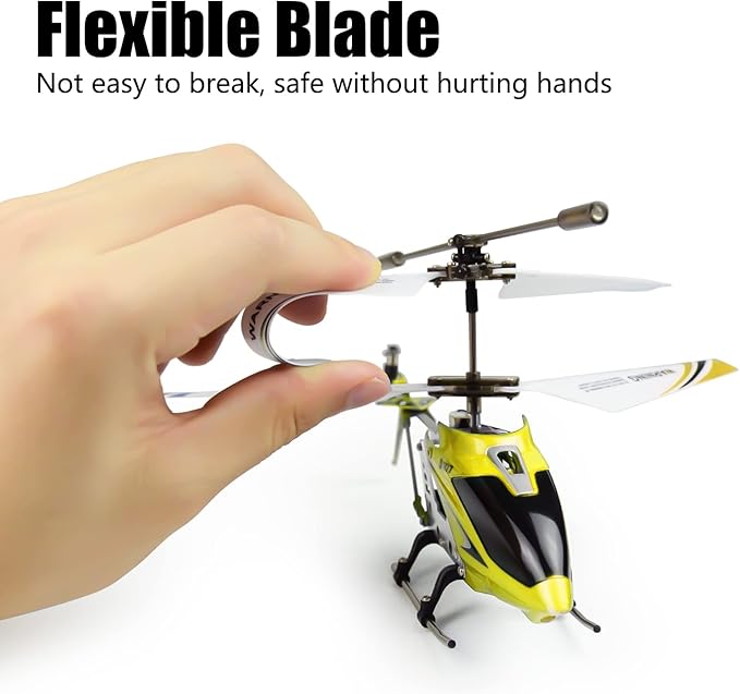 Cheerwing S107/S107G Phantom 3CH 3.5 Channel Mini RC Helicopter with Gyro Yellow