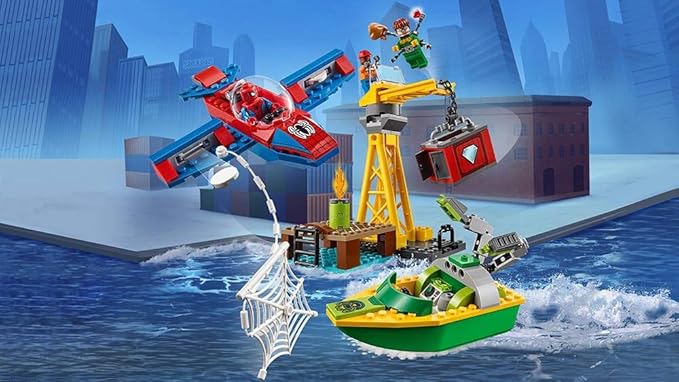 LEGO Marvel Spider Man Spider-Man: Doc Ock Diamond Heist 76134 Building Kit (150 Pieces)