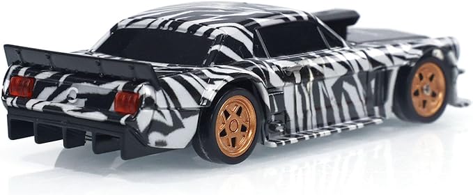 TOUCAN RC HOBBY 1:43 Ready to Run Race Car Gyro Drift Car 4WD Traffic Cones Mini Model for Ages 14+ with a Gyro (Camouflage)