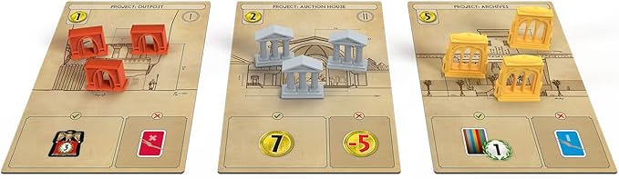 Asmodee 7 Wonders Edifices Board Game EXPANSION - New Challenges and Majestic Wonders Await Civilization Strategy Game for Kids and Adults Ages 10+ 3-7 Players 30 Min Playtime