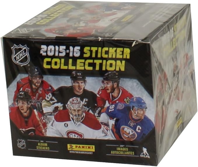 Panini NHL All NHL Teams 2015/16 NHL Sticker Box Small Black