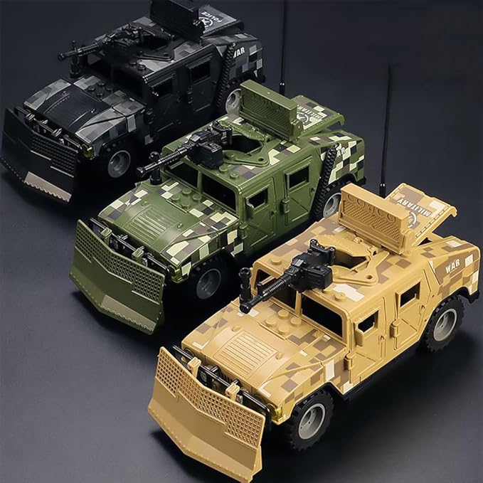 Military Vehicles Building Blocks Sets Compatible with Lego Military Off-Road Vehicle Set Army Model Kit STEM Toys for Boys Kids and Teens Ages 8-14 (Khaki)