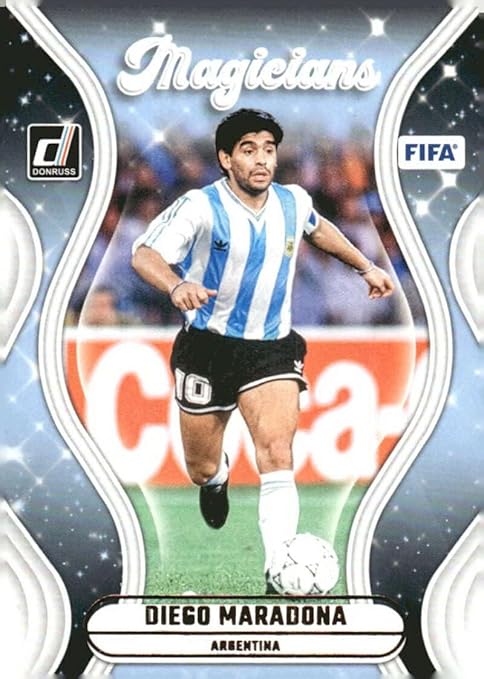 2024-25 Donruss Magicians #25 Diego Maradona Argentina Soccer Card - Sportscard Superstore