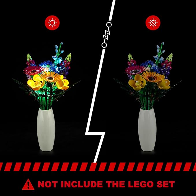 BRIKSMAX Led Light Kit for Lego-10313 Wildflower Bouquet - Compatible with Lego Icons Building Set- Not Include Lego Set