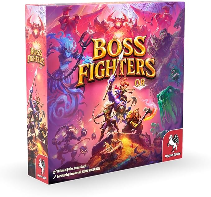 Boss Fighters QR Board Game