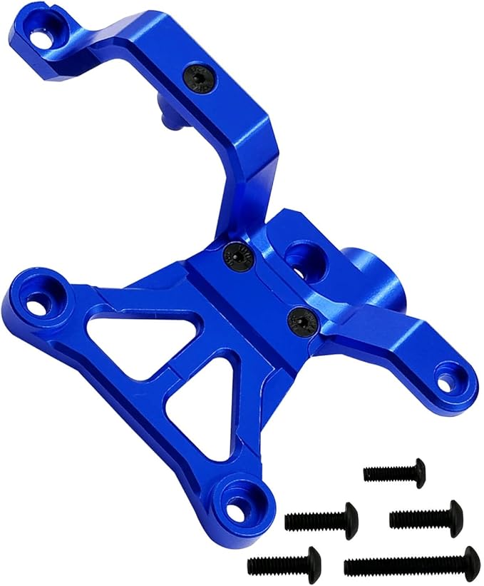 RC Steering Bellcrank Support Upgrades Part for 1/5 X-Maxx 6SX-Maxx 8SXRT 8S Monster TruckAluminum Steering Bellcrank Support Hops Up7746 Navy Blue