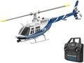 C138 RC Helicopter 2.4G 6CH 6-Axis Gyro Altitude Hold 1/33 Remote Control Plane Ready to Fly RTF(Blue-White)