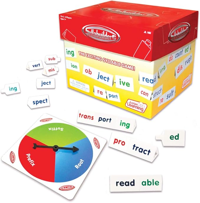 Junior Learning Syllabuilders Board Games Multi Medium