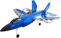 RC Gravity Glider AirplaneRemote Control Airplane for Teen Over 14 Years of Age with Batteries2 CH Foam RC Plane Toys-Blue