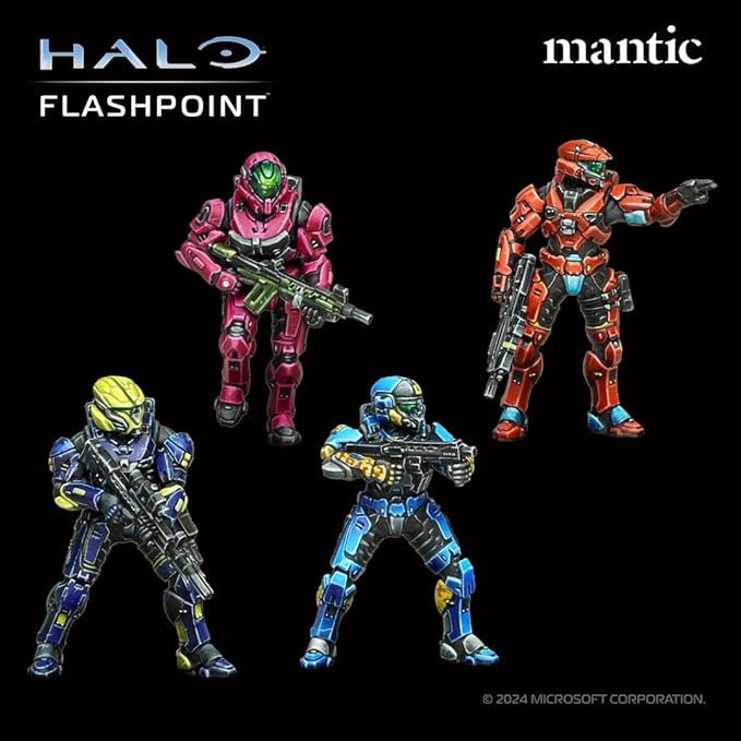 mantic Games Halo: Flashpoint - The Tactical Miniatures Game (Spartan Edition Starter Set)