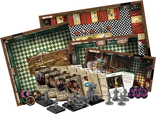 Mansions of Madness Streets of Arkham Expansion - Unleash New Horrors on the Darkened Streets! Cooperative Mystery Game Ages 14+ 1-5 Players 2-3 Hour Playtime Made by Fantasy Flight Games