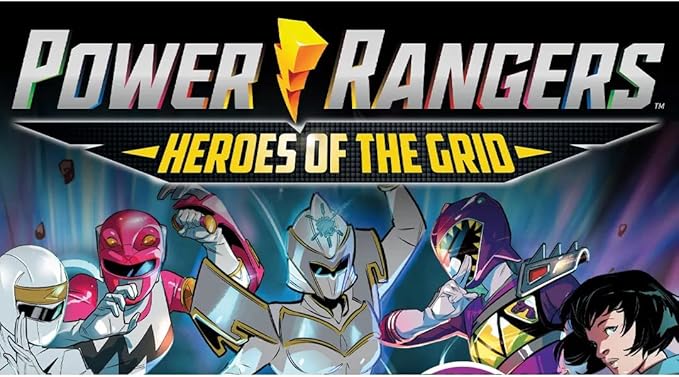Renegade Game Studios Power Rangers Heroes of the Grid: Ranger Allies Pack #3 Expansion with 5 Female Heroes