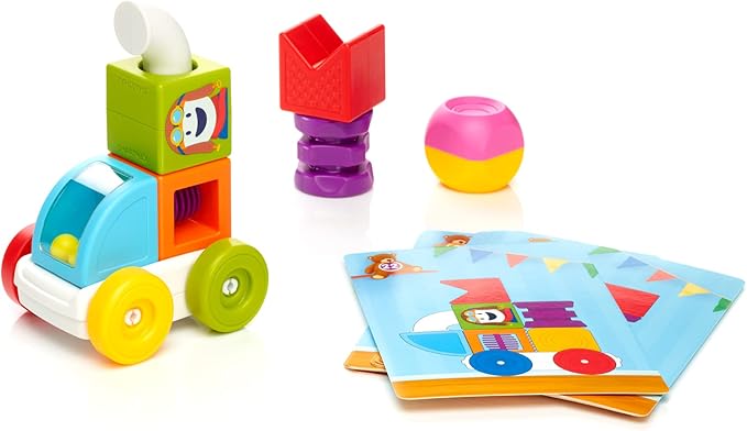 SmartMax My First Build and Drive Magnetic Building Vehicle STEM Play Set for Ages 1-5