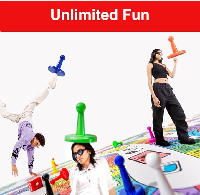 Drunk Tank Interactive Party Drinking Game – Board Games for Adults| Includes 8 Player Pieces 2 Dice and QR Code Rules | Funny Games for Pregames and Parties