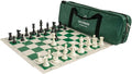 U.S. Chess Supreme Triple Weighted Chess Set Combo (Green)
