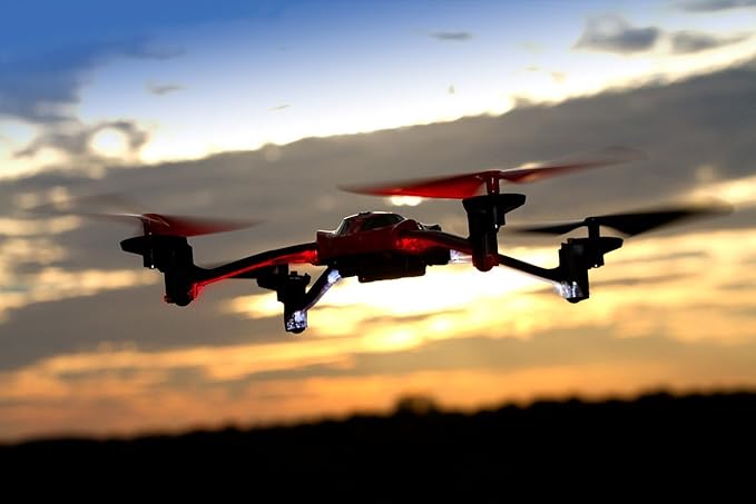Traxxas Alias: Quad Rotor Helicopter Red