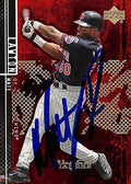 Sports Memorabilia Autograph Warehouse 246176 Matt Lawton Autographed Baseball Card - Minnesota Twins 2001 Upper Deck Black Diamond - No. 34