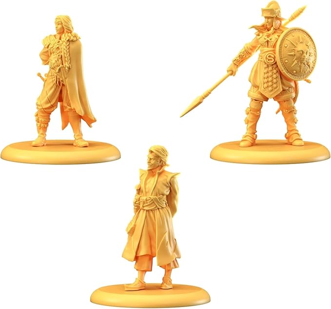 A Song of Ice and Fire Tabletop Miniatures Game Martell Heroes I Box Set (Multilingual Edition) - Strategy Game for Adults Ages 14+ 2+ Players 45-60 Minute Playtime Made by CMON