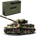 39061 German Tiger Tank No. 7 Building Block Set 1603 Pieces Military 1:28 Scale Tank Model Toys Ideal Gift for Room Decoration or Collection