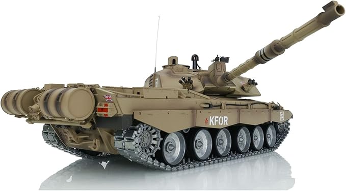 Pro Ver Henglong 1/16 7.0 Challenger Ii Rc Tank 3908 Metal Tracks W/Rubbers BB Airsoft that Shooting BB Bullets