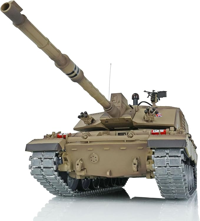 Pro Ver Henglong 1/16 7.0 Challenger Ii Rc Tank 3908 Metal Tracks W/Rubbers BB Airsoft that Shooting BB Bullets