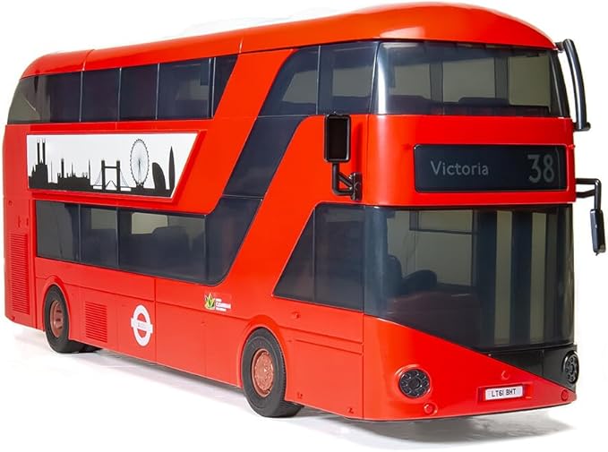 Airfix J6050 Quickbuild Plastic Model Bus Kits - Transport for London New Routemaster - Easy Assembly Snap Together Model Kit Classic Bus for Adults &amp Kids to Build Model Bus Building Toys Set