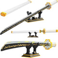 39inch for Sword Building BlockModel Samurai Sword Set withScabbard and Stand Best Gift for AnimeFans