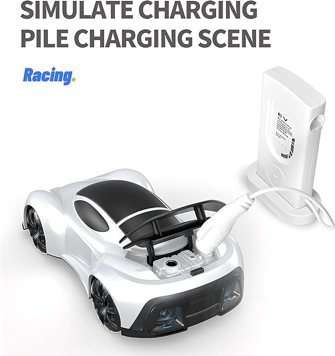Remote Control CarGesture Sensing RC CarDrift RC Stunt Cars with Light Spray &amp Sound 2.4GHz Hobby RC Cars Toy for KidsDual Control 360° Rotate Birthday Gifts for Boys Girls 6+ (Blue)