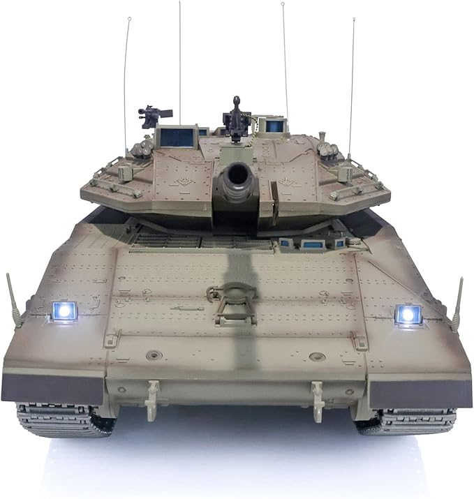 TOUCAN RC HOBBY Heng Long Remote Control Tank 1/16 IDF Merkava MK IV Professional Edition Tanks BB Airsoft That Shooting BB Bullets